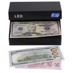 DC-118AB LED Money Detector Currency Checker Uv LED Light Counterfeit Money checking machine Detect Counterfeit Bills