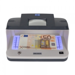 DC-2089C LED Chargeable Counterfeit Money Checker Bill Detector Machine UV Currency Money Detector Fake euros detector machine