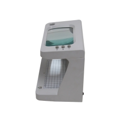DC-107EW Customizable Counterfeit Money Detector Machine with UV Lamp And Measure note size Counterfeit Money Checker Machine