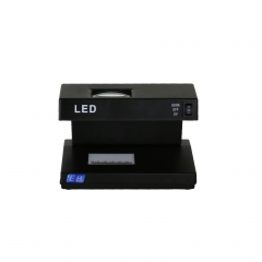 DC-2138 LED Fake Money Detector With Uv Lamp\ Detector De Billetes Falsos\Infrared Counterfeit Money Detector