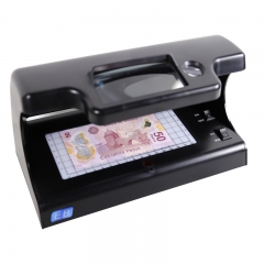 DC-109A1B Banknote Verifier Money Detector Machine UV Lamp Measure note size 10x Magnifying Glass cash detector machines