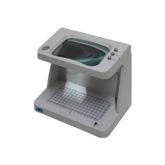 DC-107EW Customizable Counterfeit Money Detector Machine with UV Lamp And Measure note size Counterfeit Money Checker Machine