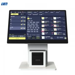 PT-2023P Windows POS System with 15.6-Inch Display Optional 58mm Printer 4GB RAM and Multi-Port Connectivity