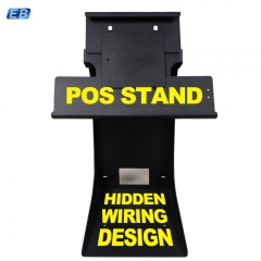PS-20B Portable Compact Dual-Screen Tablet Holder with Stable Metal Frame, Adjustable Tilt, and Hidden Cable Management