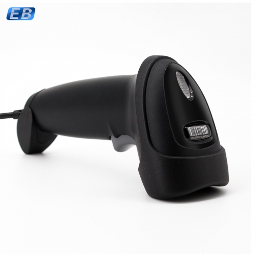 HBS-300 Sensitive Handheld Pos Barcode Scanner 1D/2D Qrcode Reader for Supermarket Payment Clothing Books Wired Scanning Gun