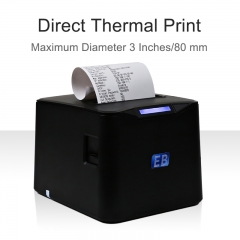 TCP-8370BB Mini Size High Quality 80mm Thermal Printer USB LAN Blue Tooth Receipt Printer With AutoCut Cash Register Printer