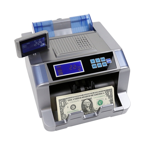 LD-7280 Double Screen Money Counter With UV MG Detection and Bill Sorting Function for Bank Use