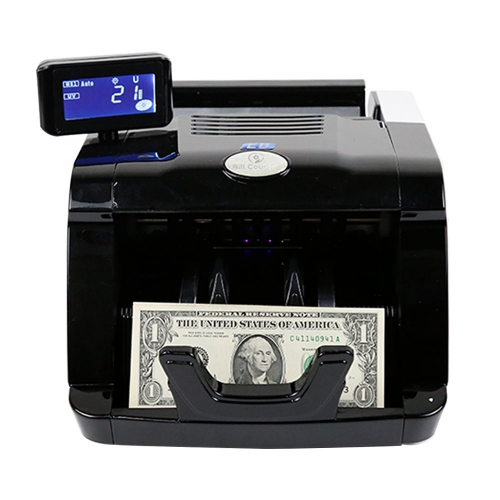 LD-6210 Durable Money Counting Machine With LED Color Display Polymer Paper Compatibility Lightweight Office Use Design