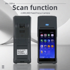 PH-30Pro Restaurant Ordering POS Terminal With Android 8.1 System HD Monitor and Quick Print Function for Cashier Use