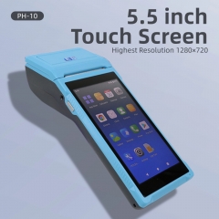 PH-20 Android 8.1 Cash Register All in One POS System With 5.5 Inch Touch Screen 58mm Printer for Supermarket Retail