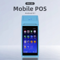 PH-20 Android 8.1 Cash Register All in One POS System With 5.5 Inch Touch Screen 58mm Printer for Supermarket Retail