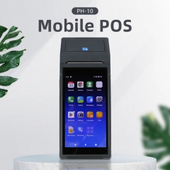 PH-10 Touch Screen Cash Register With 5.5 Inch Display 58mm Printer POS System With Android 8.1 for Retail Restaurant