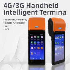 PH-610 Android 11 POS Terminal With HD Display Capacitive Touch Screen and Receipt Printer for Supermarket Retail Store