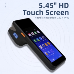 PH-110 Capacitive Touch POS System With Dual Display 5.45 Inch Monitor USB Wifi Enabled Cashier Machine With Printer for Store