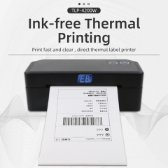 TLP-4200W High Speed 4x6 Wireless for Thermal Label Printer SDK for Rechargeable Battery 203dpi Portable Shipping Label