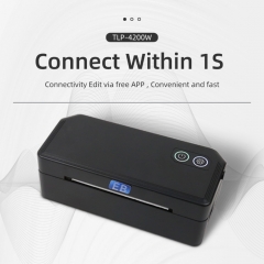 TLP-4200W High Speed 4x6 Wireless for Thermal Label Printer SDK for Rechargeable Battery 203dpi Portable Shipping Label
