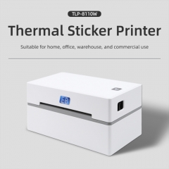 TLP-8110W High-Speed 4x6 for Thermal Printer 203dpi Label Printer Resolution 150mm/s Print Speed for Barcode Package Sticker