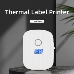 TLP-1200W Mini Wireless Thermal Label Printer Portable for Sticker Maker Ink Free 203dpi Label Machine Home Stock