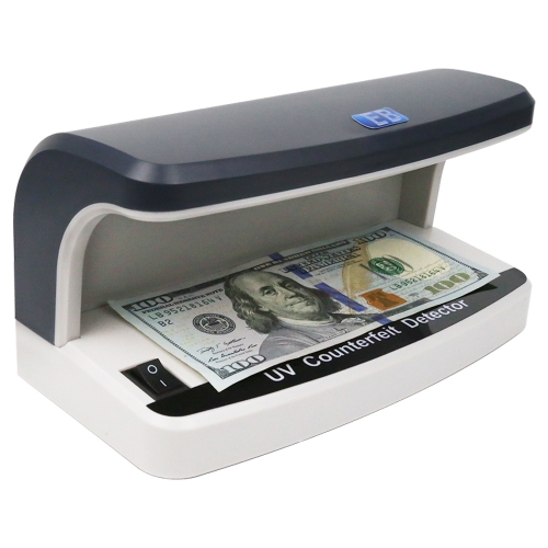 DC-5000 USB Rechargeable UV Banknote Detector Currency Verifier Money Checker for Bank Cashier Retail Counter and Office