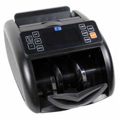 LD-1100 Bill Counter Money Counting Machine with MG Detection Euro Value Counting for Bank Cashier Retail and Office